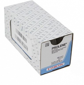 Пролен синий М3.5 (0) 100см 1/2 1 игла 36мм 