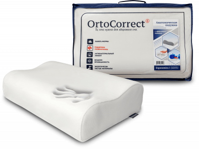 Подушка Ergonomica1 ORTOCORRECT (*) 
